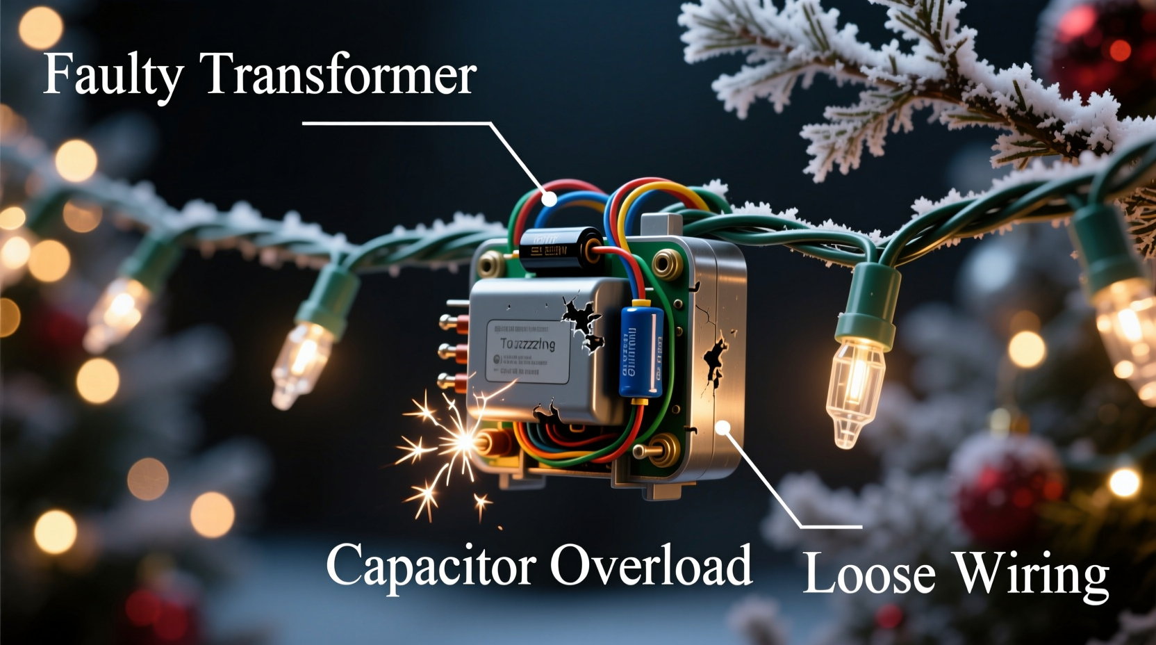 why do some christmas lights buzz and how to identify faulty transformers