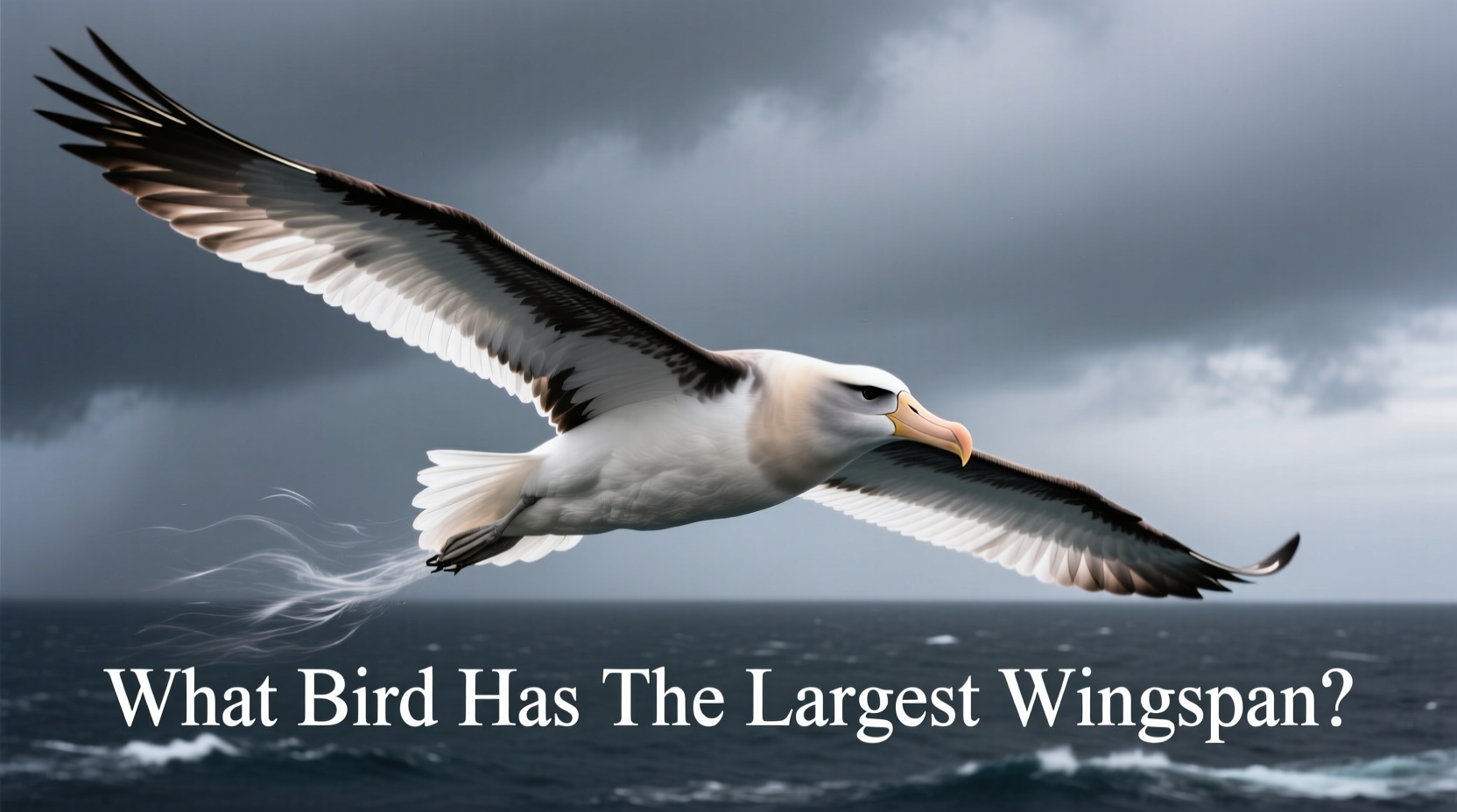what bird has the largest wingspan