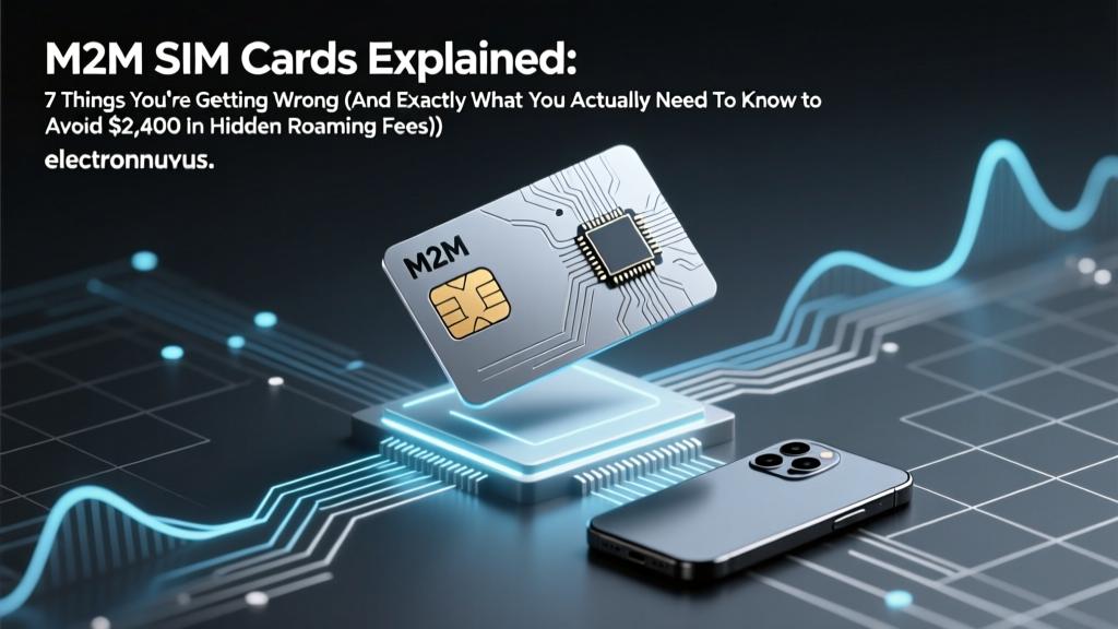 M2M SIM Cards Explained: 7 Things You’re Getting Wrong (And Exactly What You Actually Need To Know to Avoid $2,400 in Hidden Roaming Fees)