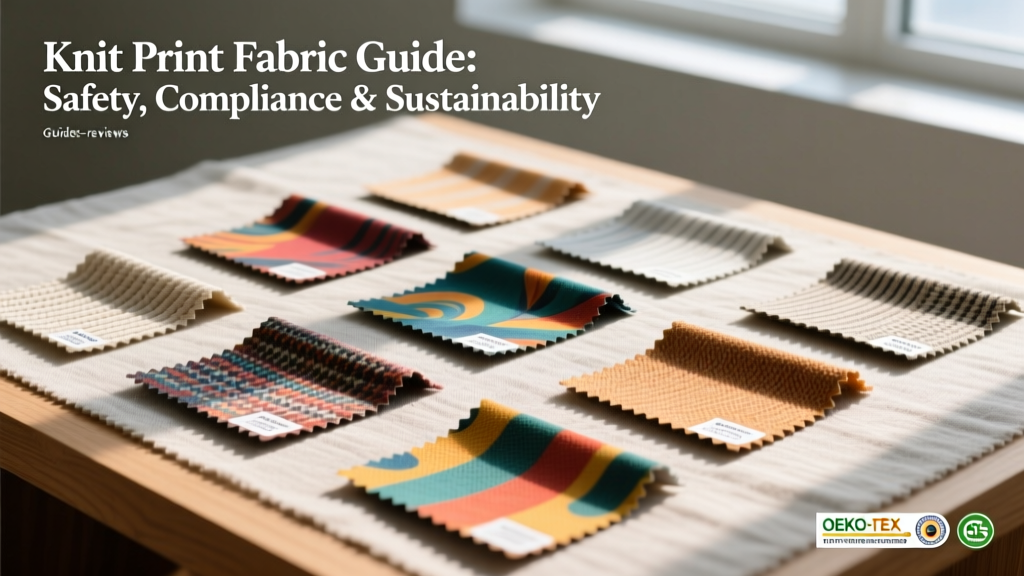 Knit Print Fabric Guide: Safety, Compliance & Sustainability