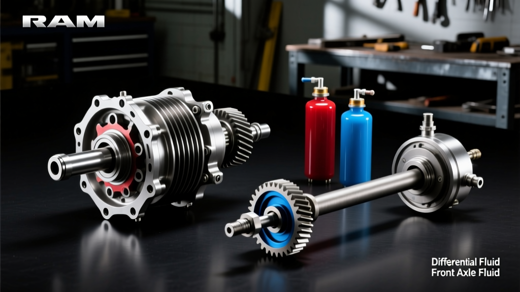 2016 Ram 1500 Rear Differential and Front Axle Fluid Cost Breakdown