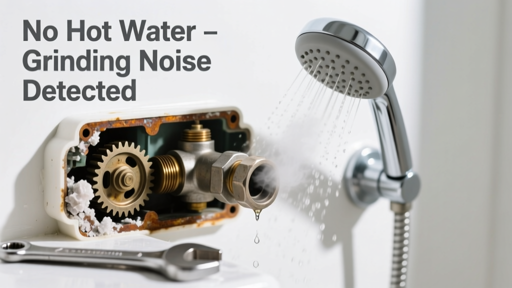 Outdoor Shower No Hot Water & Grinding Noise: Quick Fix