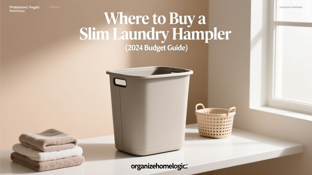 Where to Buy a Slim Laundry Hamper (2024 Budget Guide)