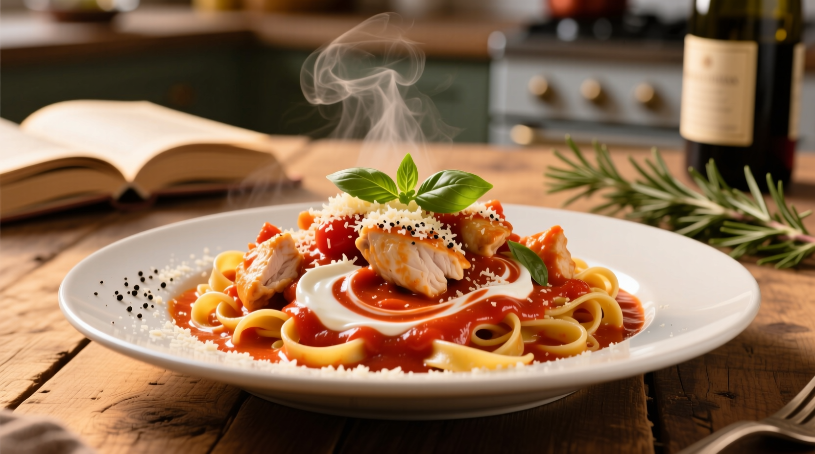 Perfect Tomato Cream Chicken Pasta Recipe in 30 Minutes