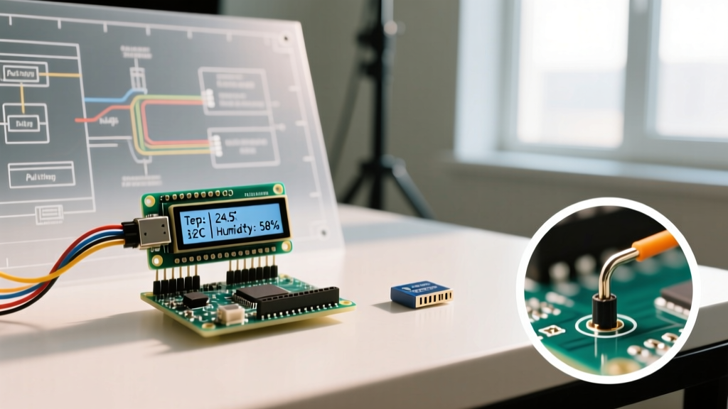 Integrating an Arduino Screen LCD for Real-World Sensor Logging