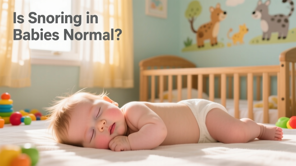 Snoring in Babies: When It’s Normal, When to Worry, and What Parents Can Do