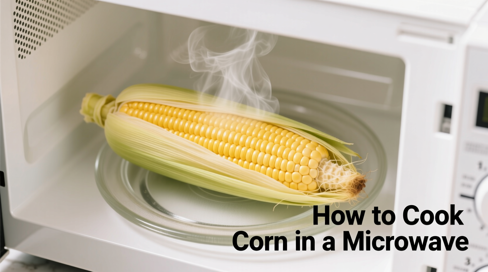 how do i cook corn in a microwave