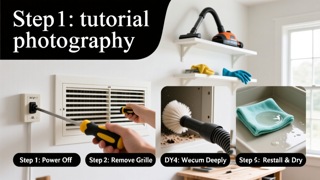 How to Clean HVAC Vents Safely and Effectively
