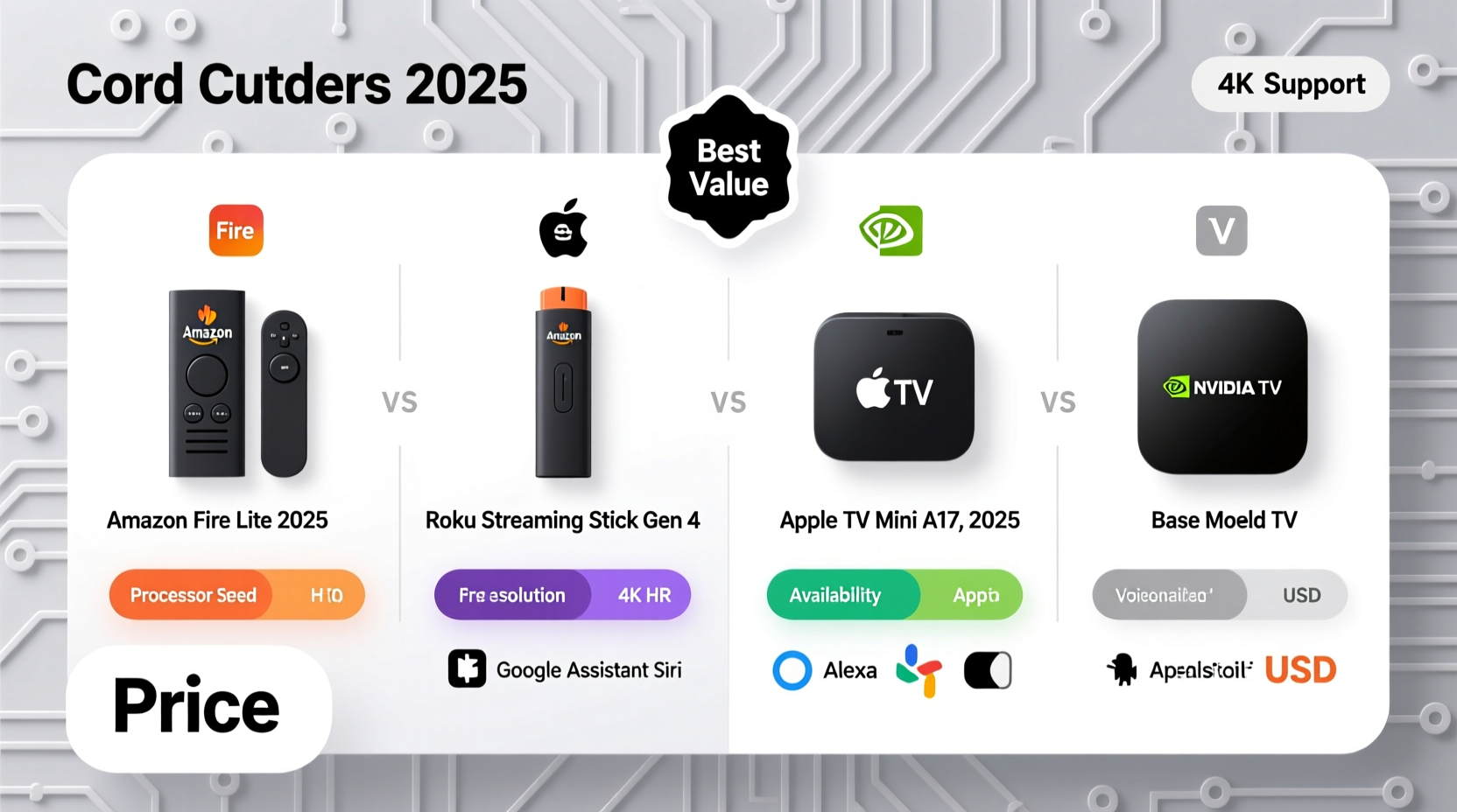 best budget streaming devices for cord cutters in 2025 compared