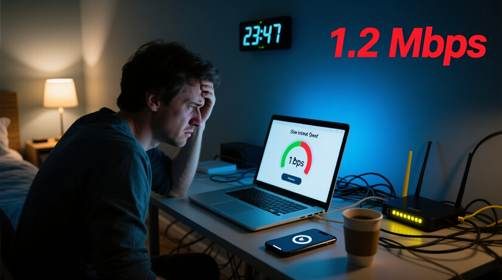 Why Is My Internet Speed Slow Only At Night Troubleshooting Tips
