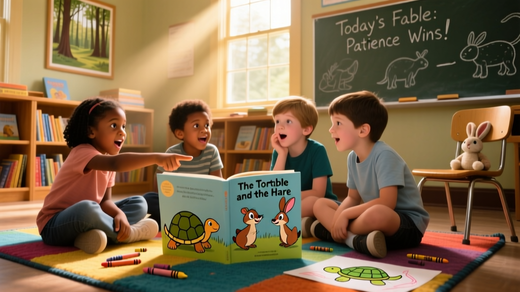 Fables in Early Childhood Education: Cognitive, Moral, and Linguistic Benefits Supported by Research
