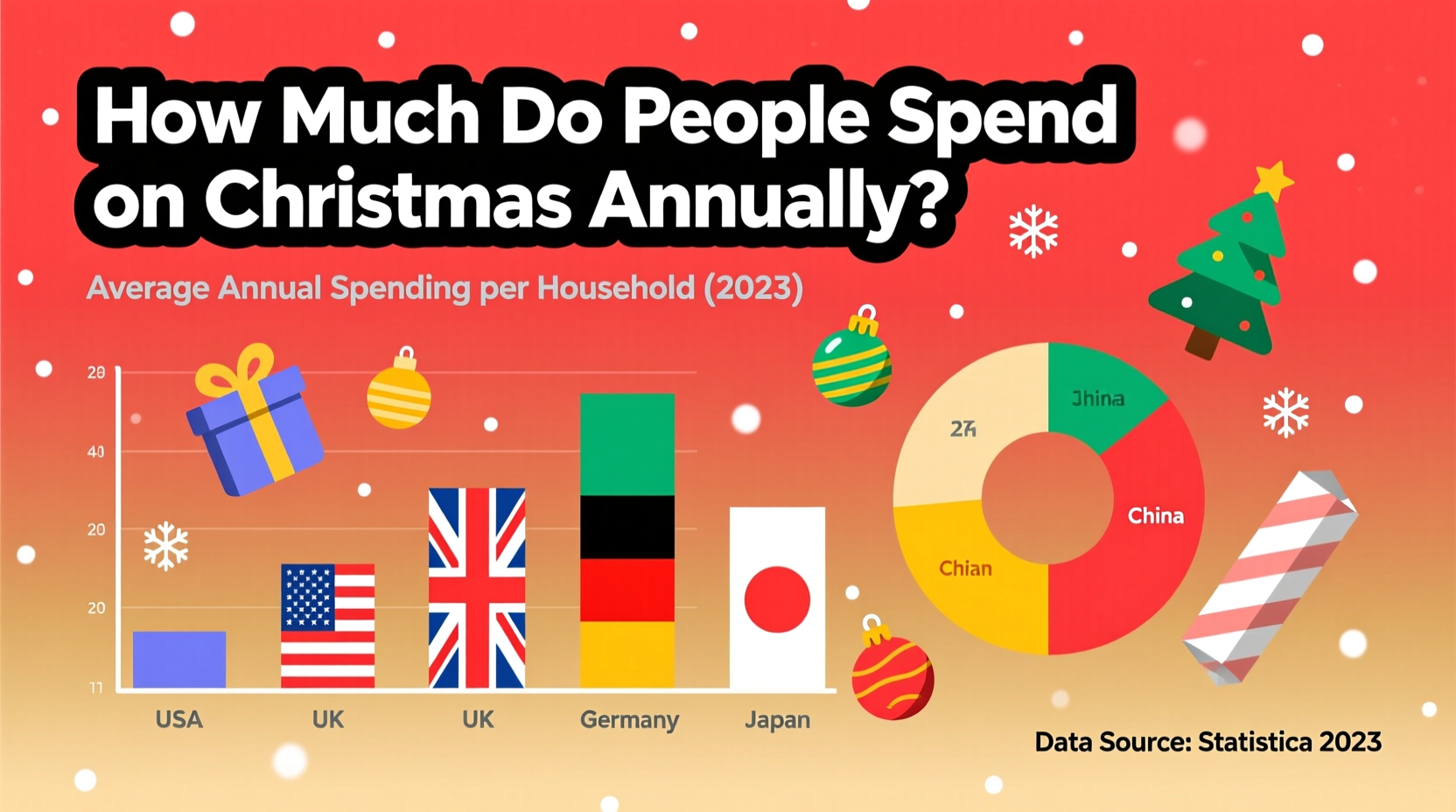 how much do people spend for christmas