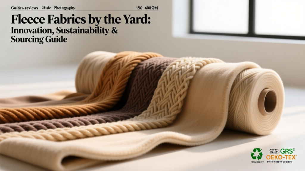 Fleece Fabrics by the Yard: Innovation, Sustainability & Sourcing Guide