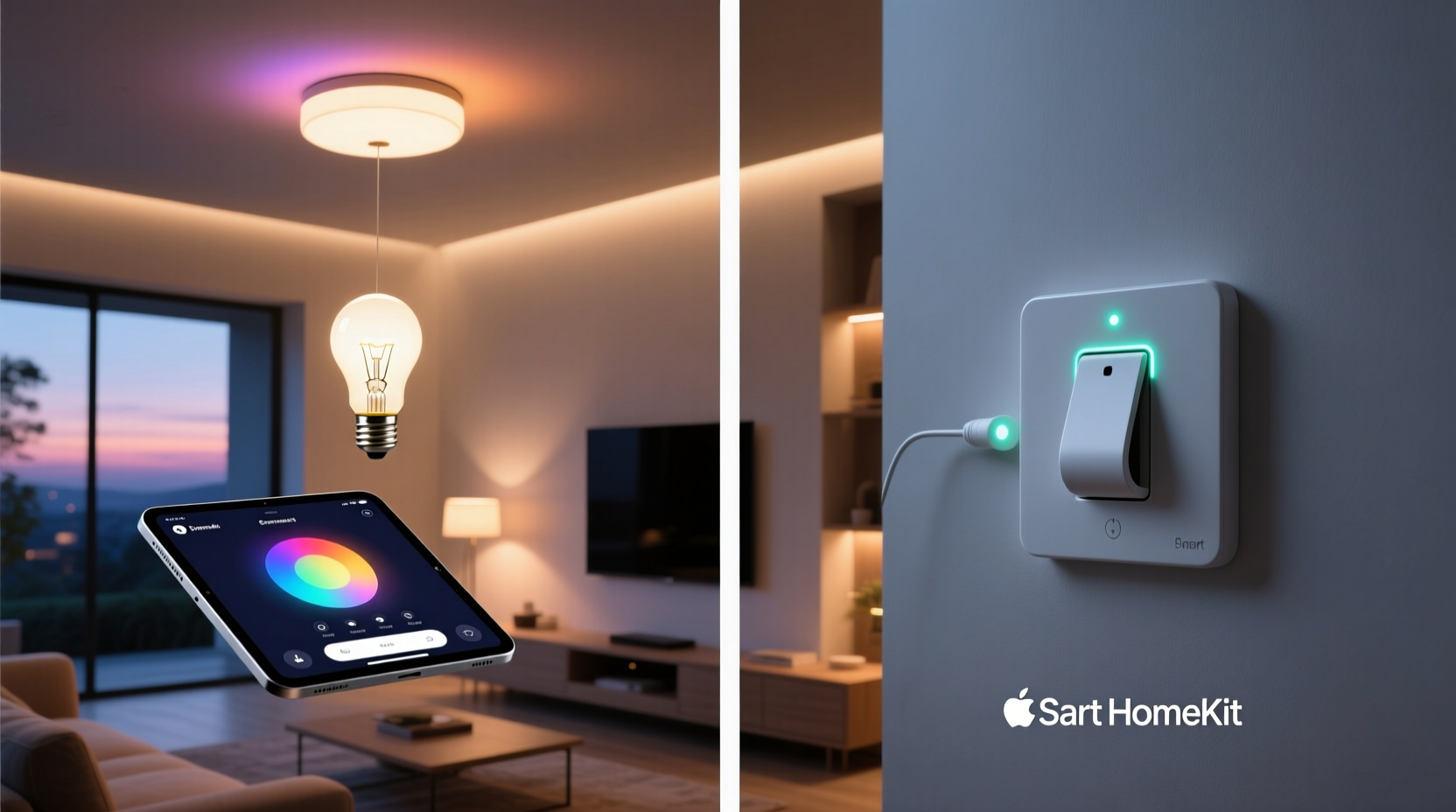 smart bulb vs smart switch which gives better control over home lighting