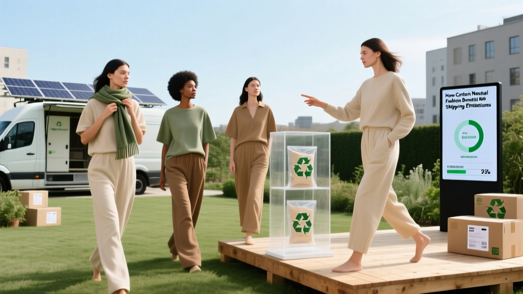 How Carbon Neutral Fashion Brands Handle Shipping Emissions