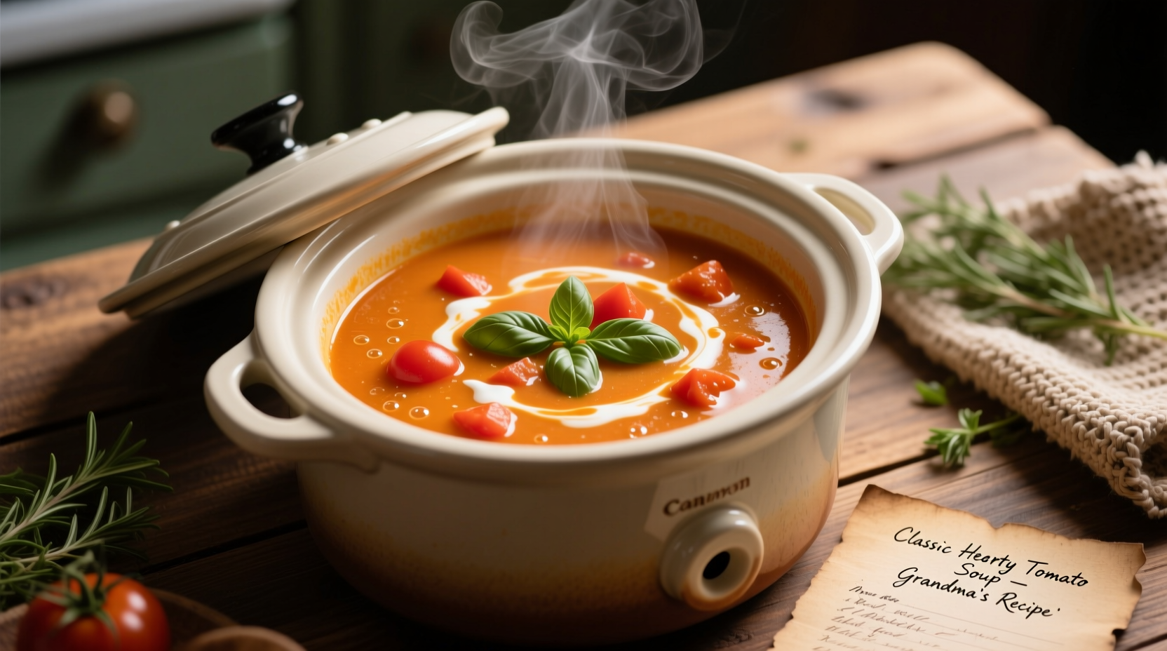Perfect Slow Cooker Tomato Soup Recipe: Effortless & Delicious