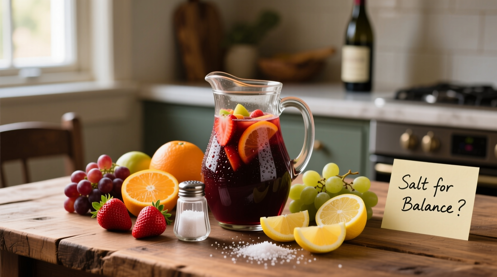 does adding salt to sangria improve balance or just mask poor fruit choices