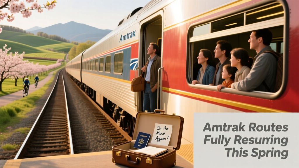 Amtrak Routes Fully Resuming This Spring: What Travelers Need to Know in 2024