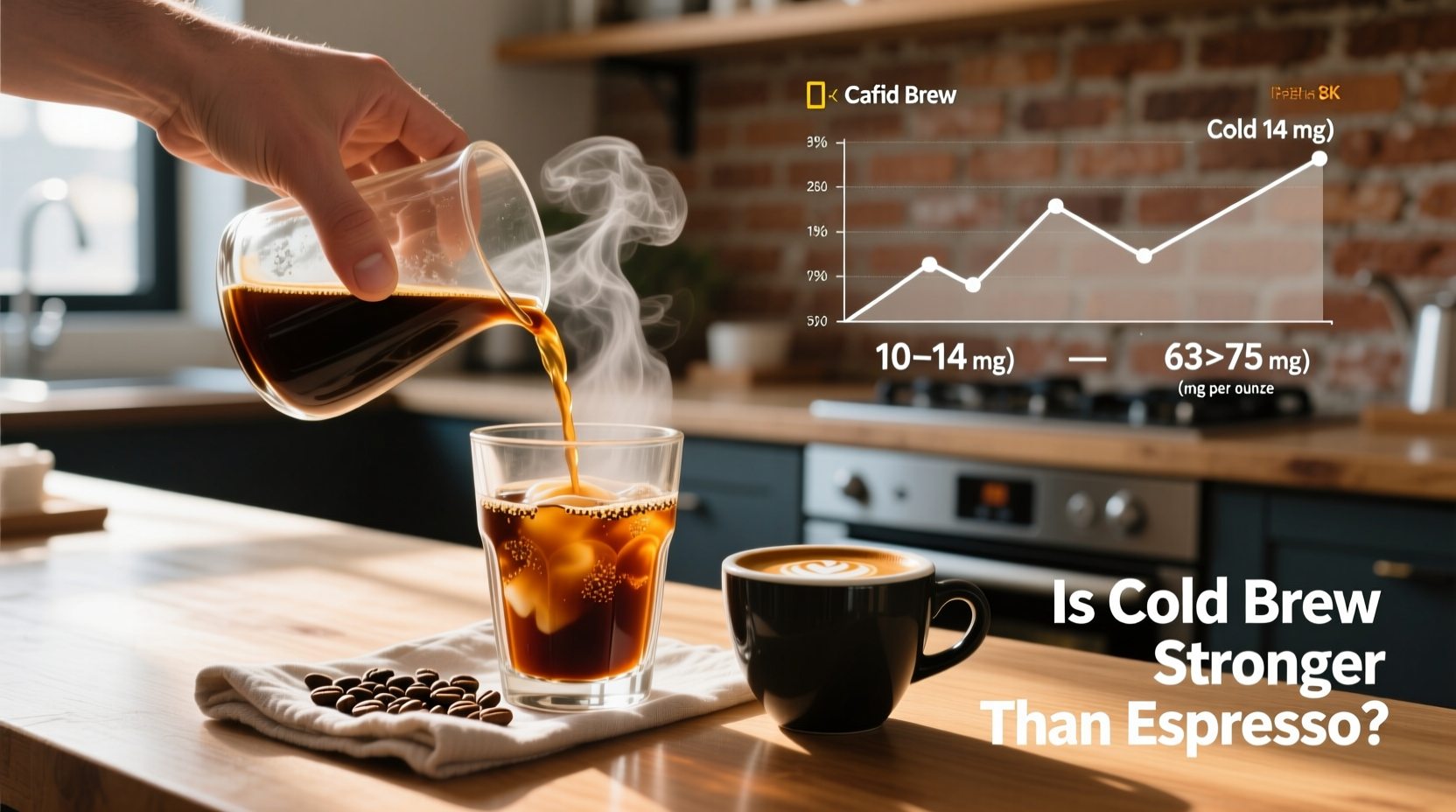 is cold brew stronger than espresso unlocking the truth behind caffeine levels