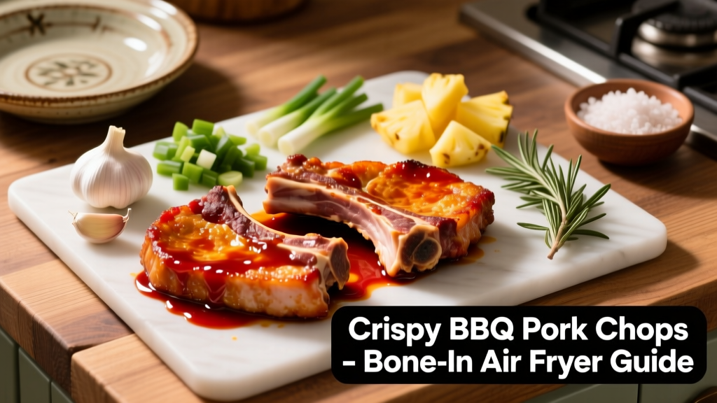 Crispy BBQ Pork Chops Bone-In: Air Fryer Guide