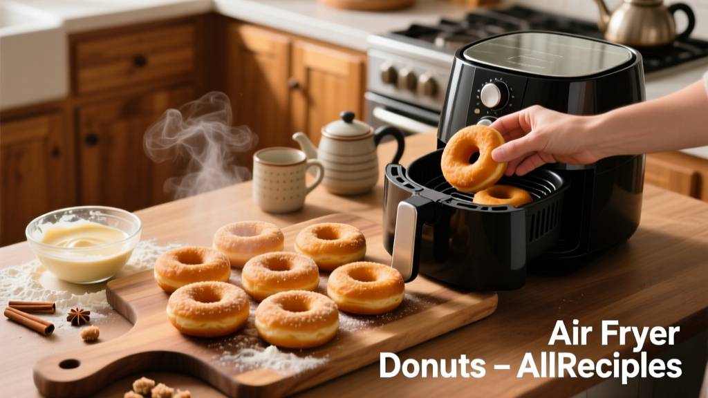 Air Fryer Donuts from AllRecipes: Crispy, Light & Oil-Free