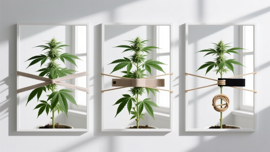 Low-Maintenance Indoor Marijuana Plant Training