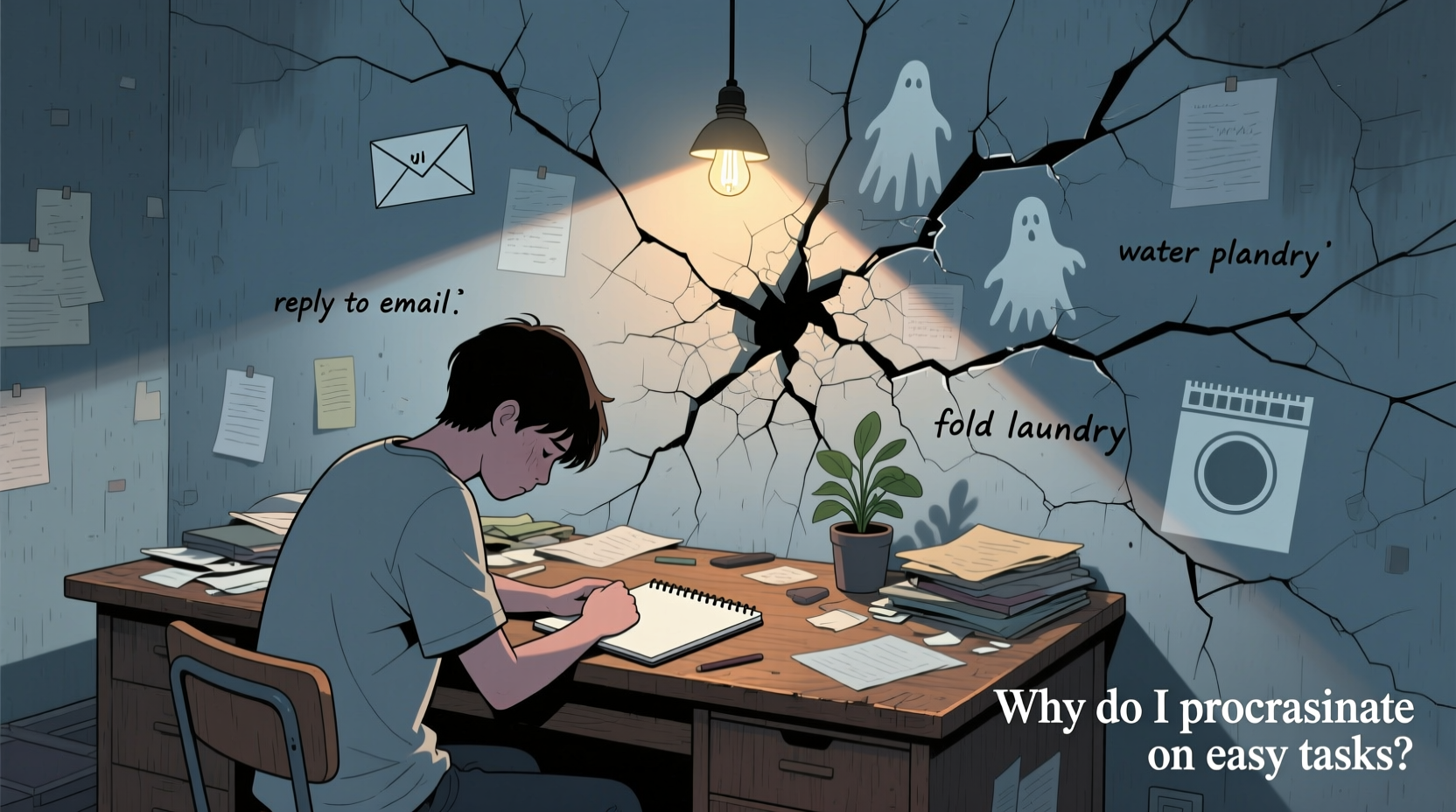 why do i procrastinate on easy tasks understanding the wall of awful