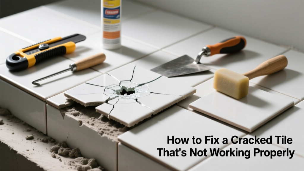 How to Fix a Cracked Tile That’s Not Working Properly