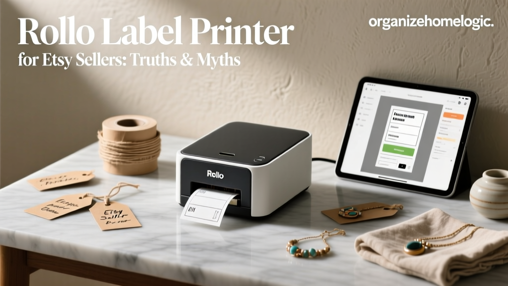 Rollo Label Printer for Etsy Sellers: Truths & Myths