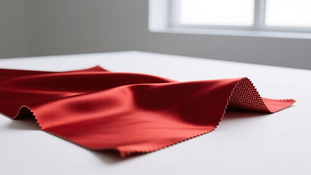 Red Taffeta Material: Properties, Sourcing & Design Guide