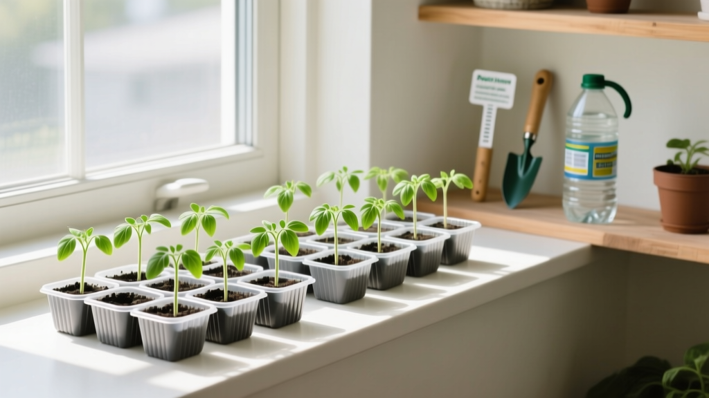 Tomato Seeds Indoors: 4-Week Window + $17.83 Setup (2026)