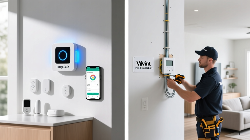 SimpliSafe vs Vivint: DIY Security vs Professional Installation