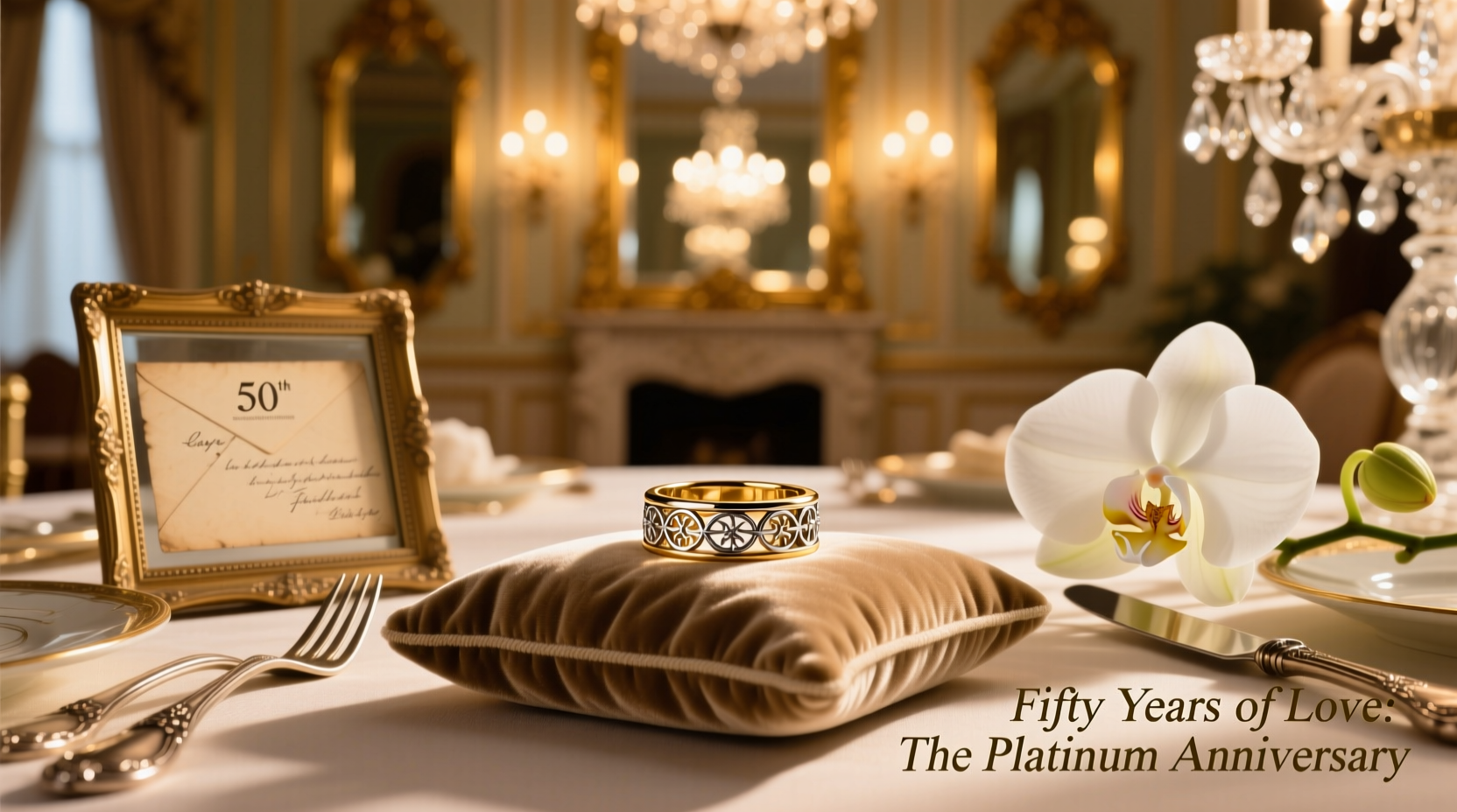 what is 50th wedding anniversary present