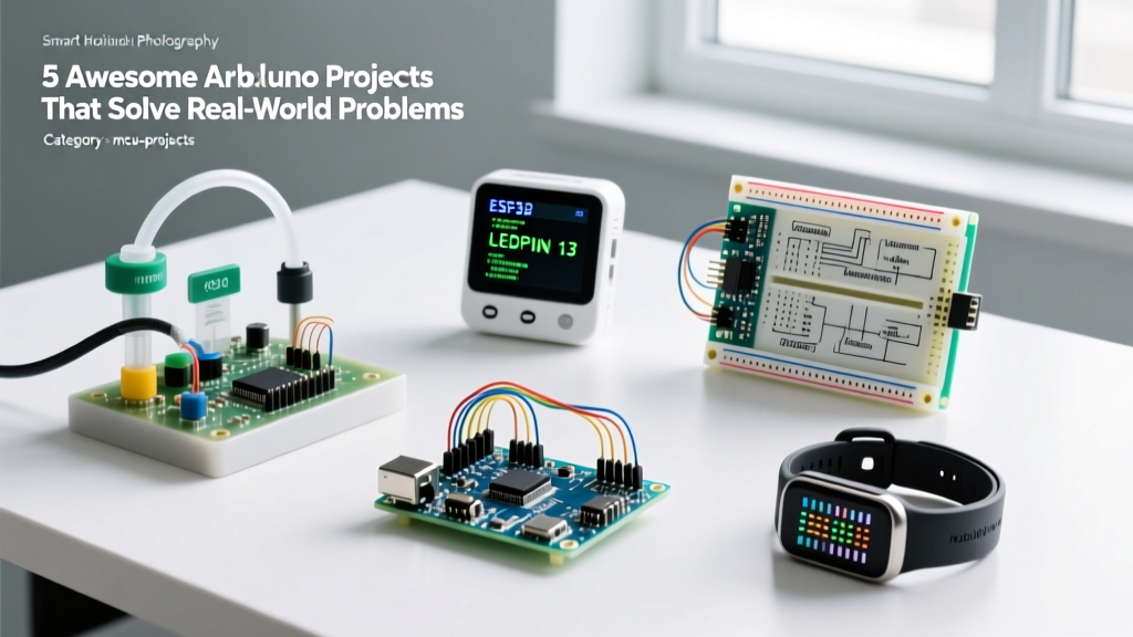 5 Awesome Arduino Projects That Solve Real-World Problems