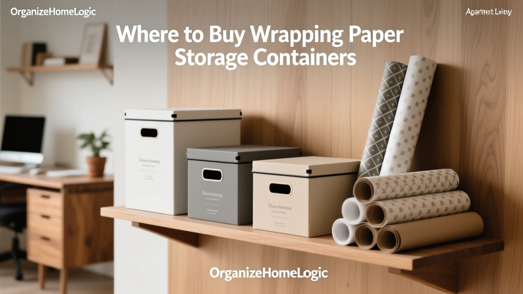 Best Wrapping Paper Storage Containers to Buy