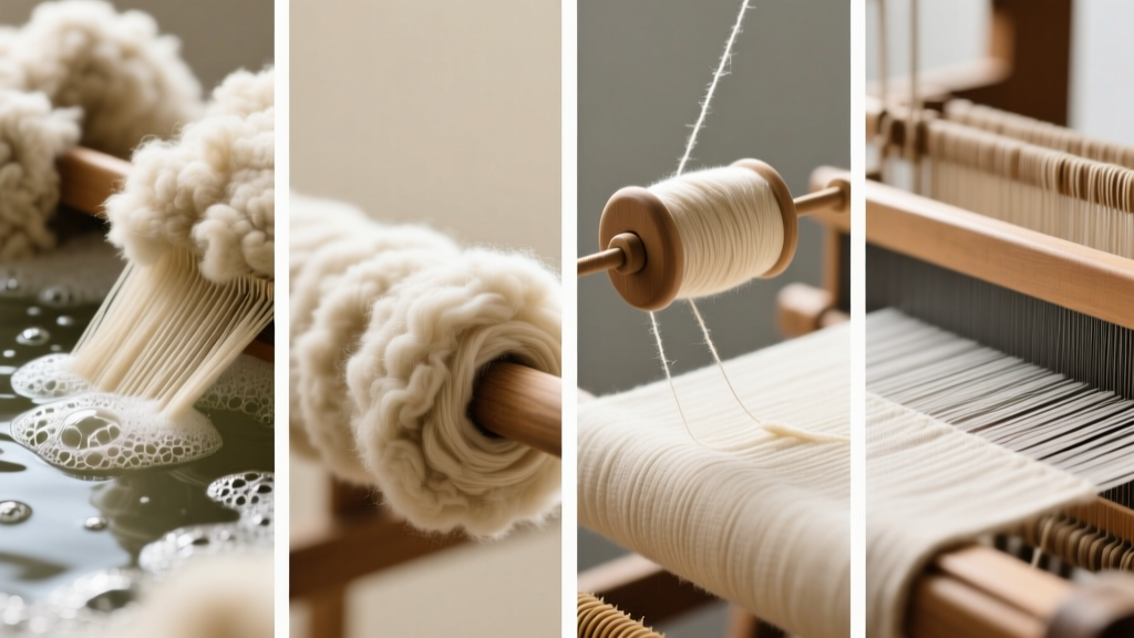 The Wool Process: From Fleece to Fabric Explained