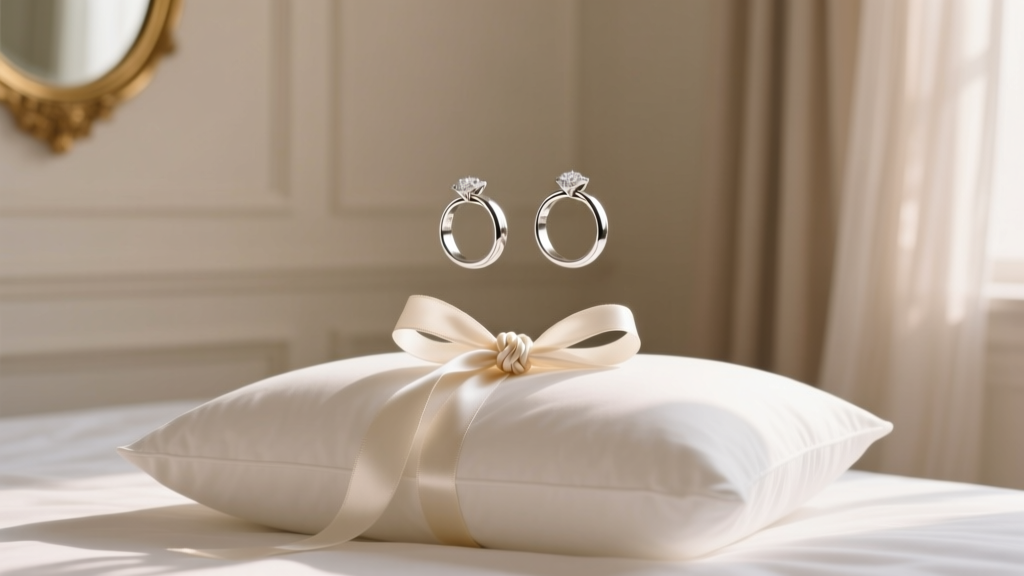 Wedding Ring Pillow Tie: No-Slip Method (2026)