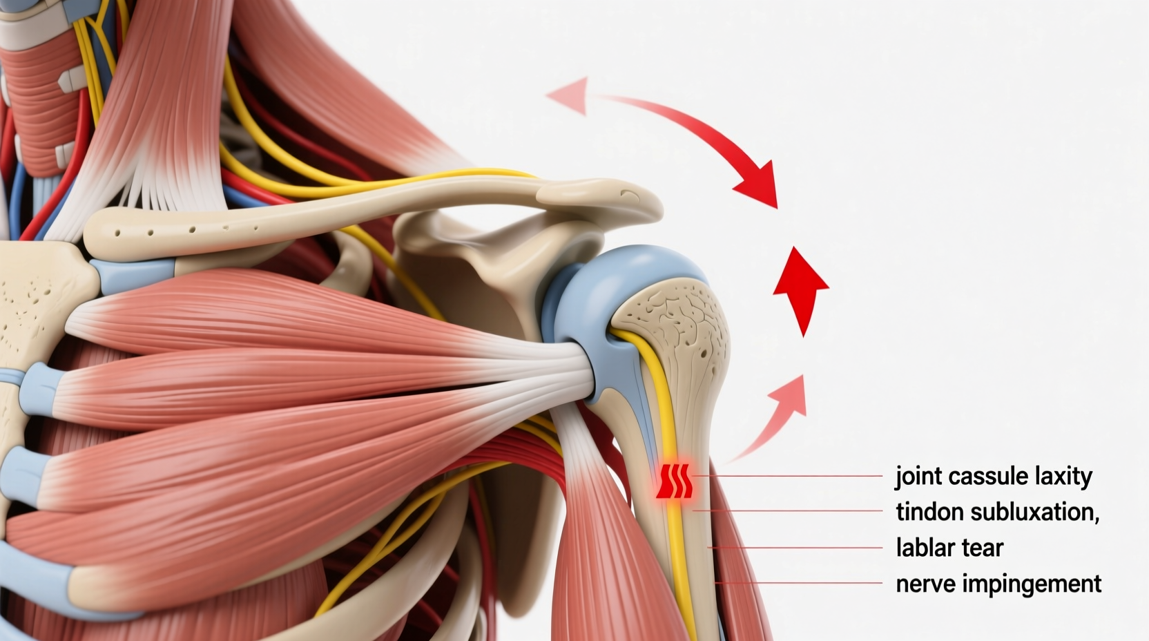 why does my shoulder pop when i rotate it causes and red flags