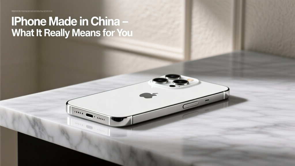 iPhones Made in China: Quality, Security & What Matters