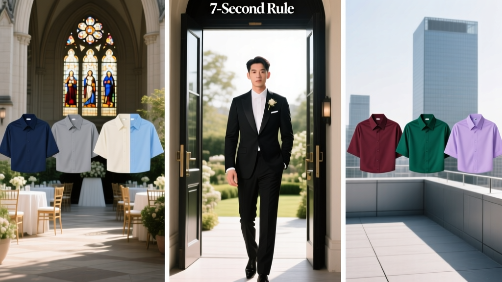 Black Suit Wedding Shirt Colors That Work (2026)