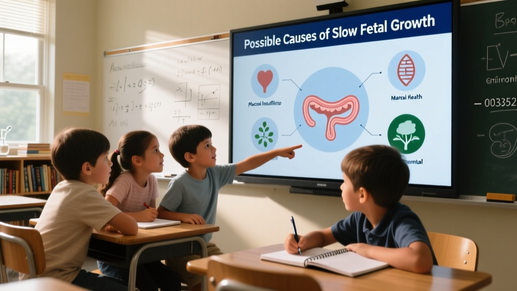Understanding Possible Causes of Slow Fetal Growth: A Clinically Grounded Review for Healthcare Providers and Expectant Families
