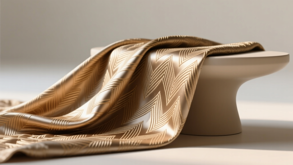 Satin Jacquard Fabric: Luxury, Structure & Performance