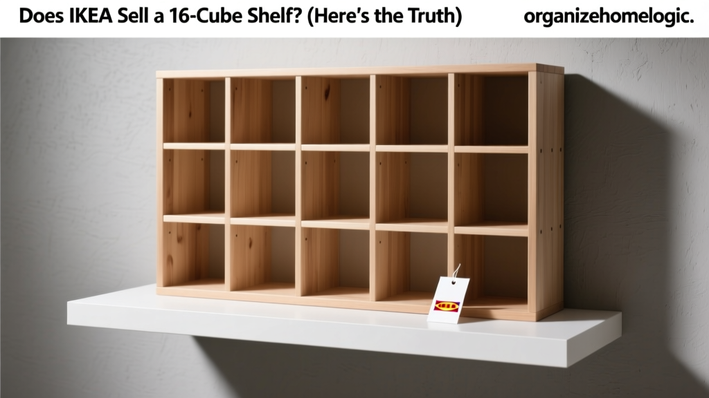 Does IKEA Sell a 16-Cube Shelf? (Here's the Truth)