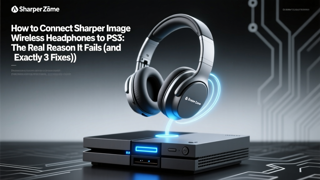 Sharper Image Wireless Headphones to PS3 Fixes (2026)