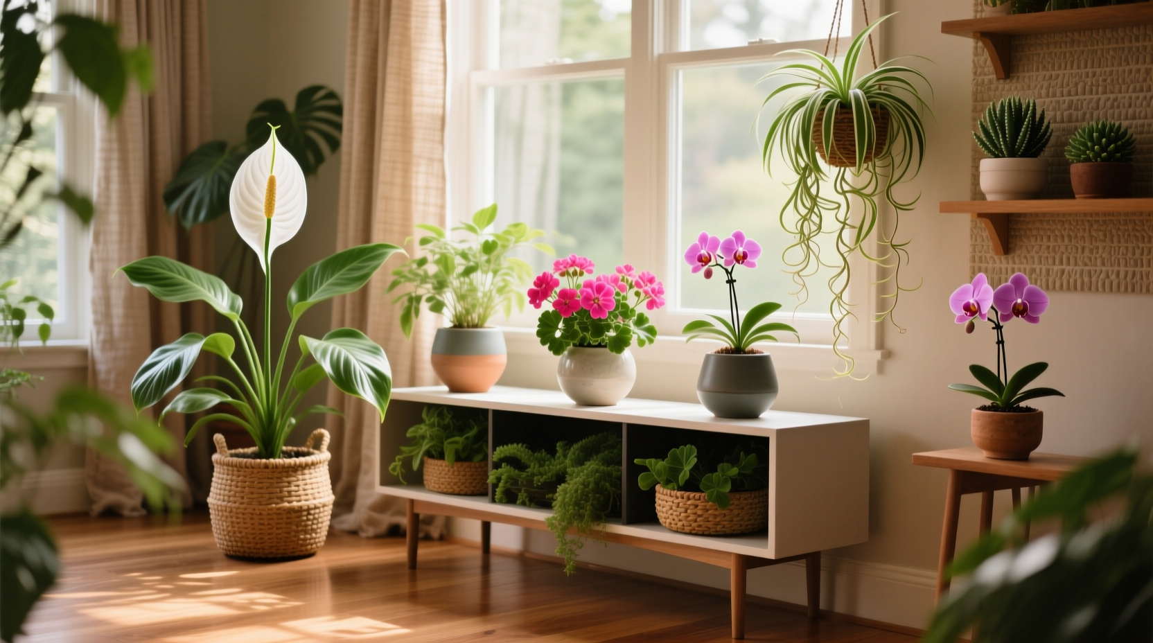good flowers to grow inside