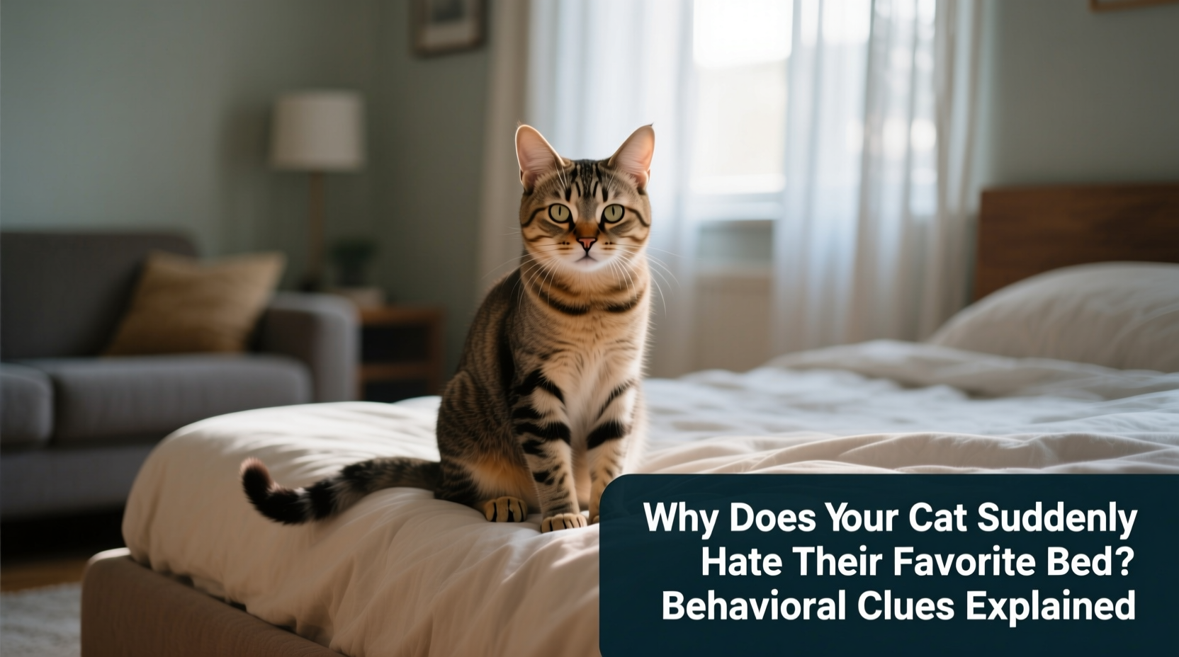 why does my cat suddenly hate their favorite bed behavioral clues explained