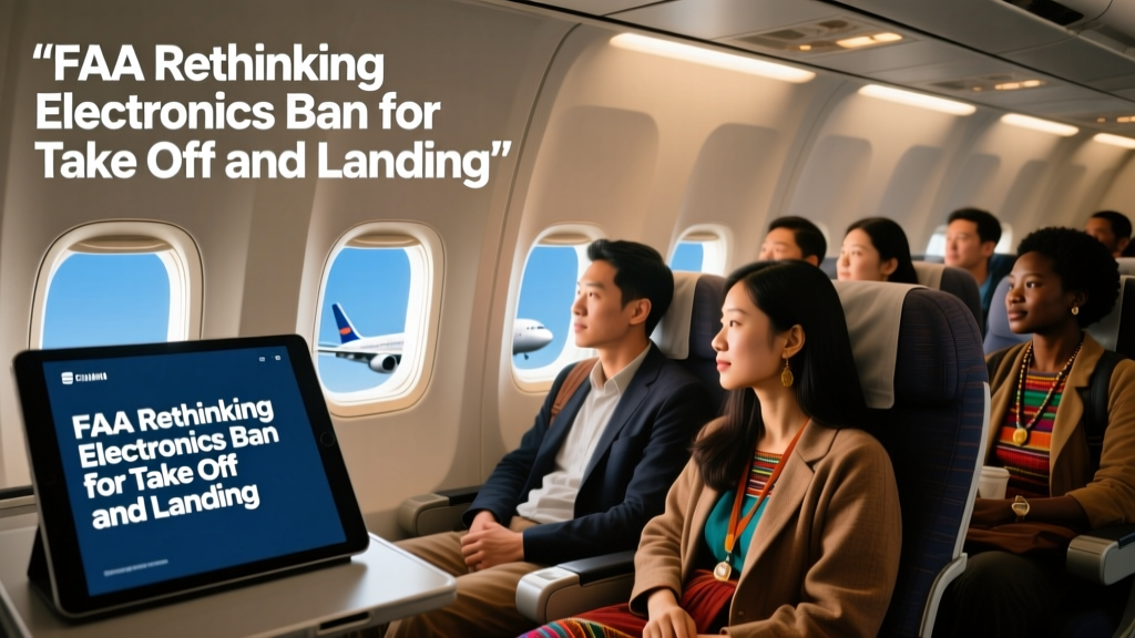 FAA Rethinks Electronics Ban for Takeoff and Landing: Safety, Science, and the Shift Toward Device Flexibility