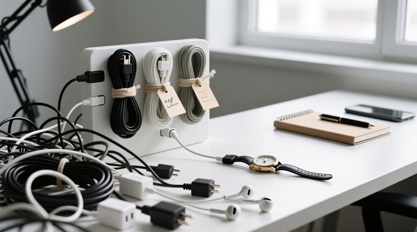 closet cable management kit vs diy velcro wrap