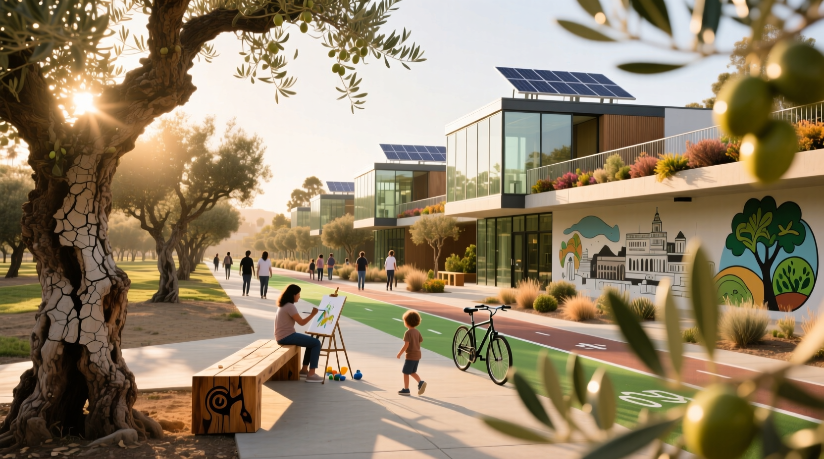 los angeles new life into historic olive grove