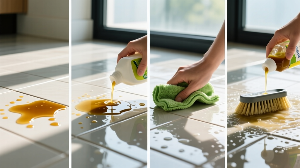 Tested: How to Get Salad Dressing Out of Tile Fast